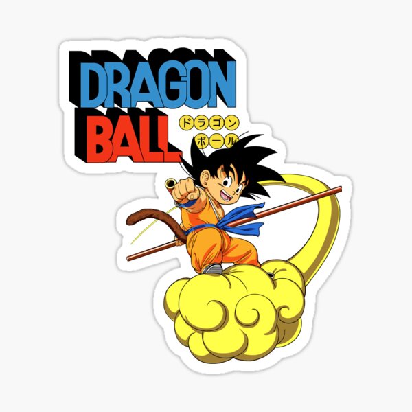Dragon Ball Z Kid Goku vinyl sticker printed vinyl decal - AG Design