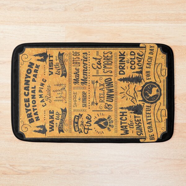 Item preview, Bryce Canyon National Park Camping Rules designed and sold by JordanHolmes.