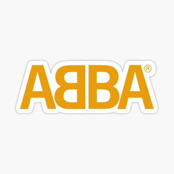 ABBA Sticker