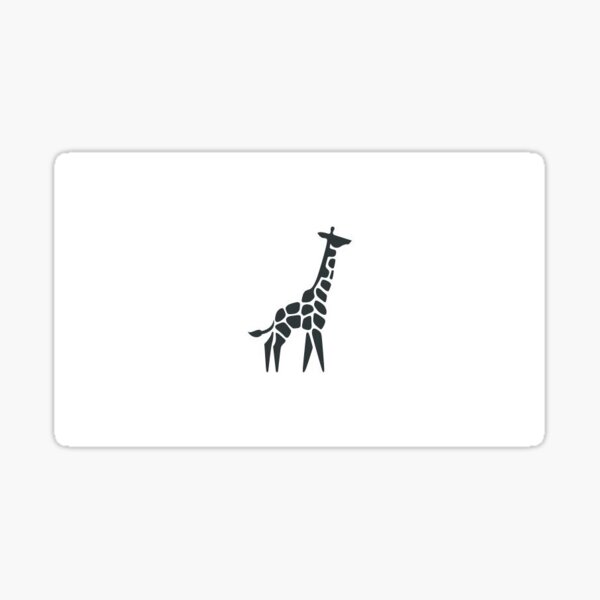 the giraffe body on the white background Giraffe Logo Giraffe Tattoo  Africa Safari Vector illustration isolated for your design Stock Vector  Image  Art  Alamy