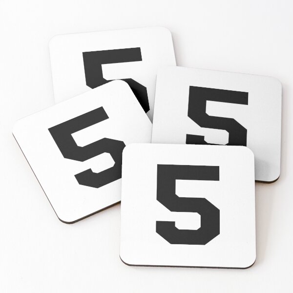 Item preview, Number 5, Black five, Sports number 5 designed and sold by TheCultStuff.