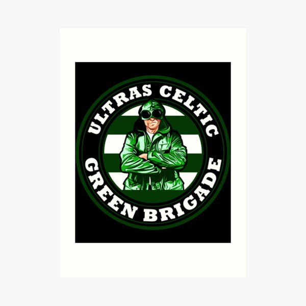 Autocollants Green Brigade 2006 - Stickers Ultras Inferno Celtic Glasgow Antifa
