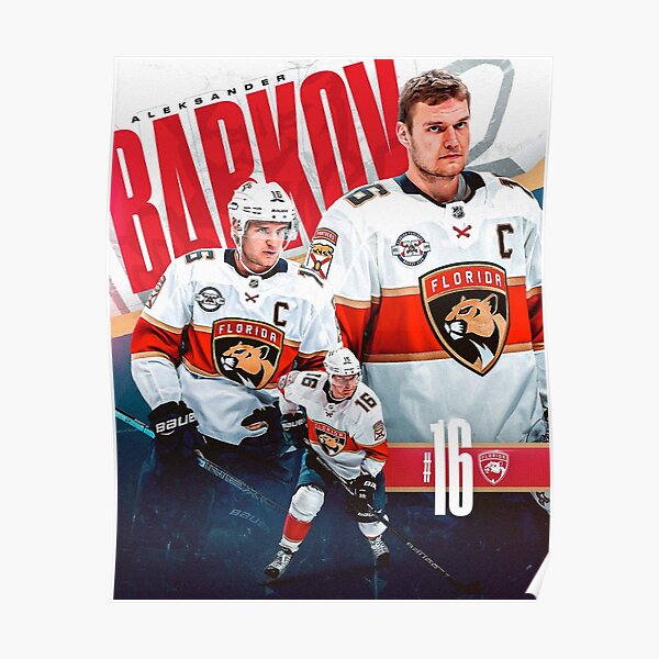 Florida Panthers #16 Aleksander Barkov Name & Number Shirt