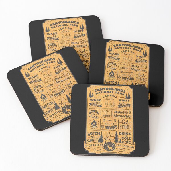 Item preview, Canyonlands National Park Camping Rules designed and sold by JordanHolmes.