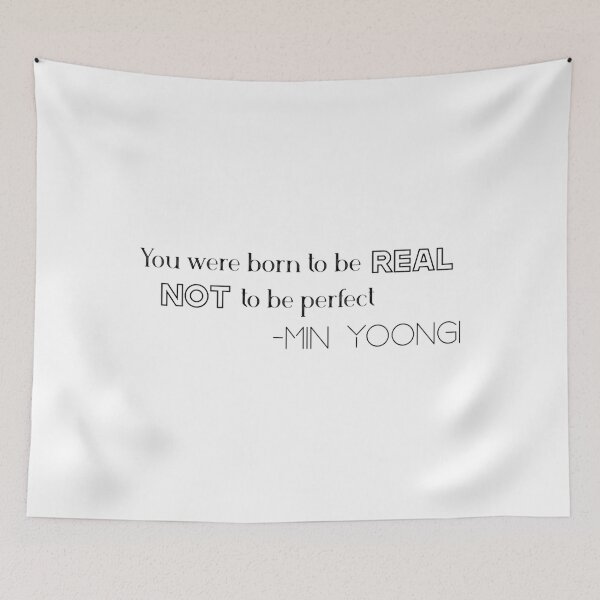 Item preview, Min Yoongi Quote Lightweight Hoodie designed and sold by ElizabethGanan.