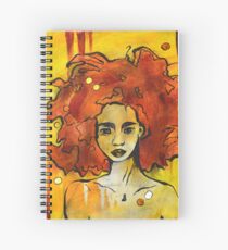Red Head Spiral Notebook