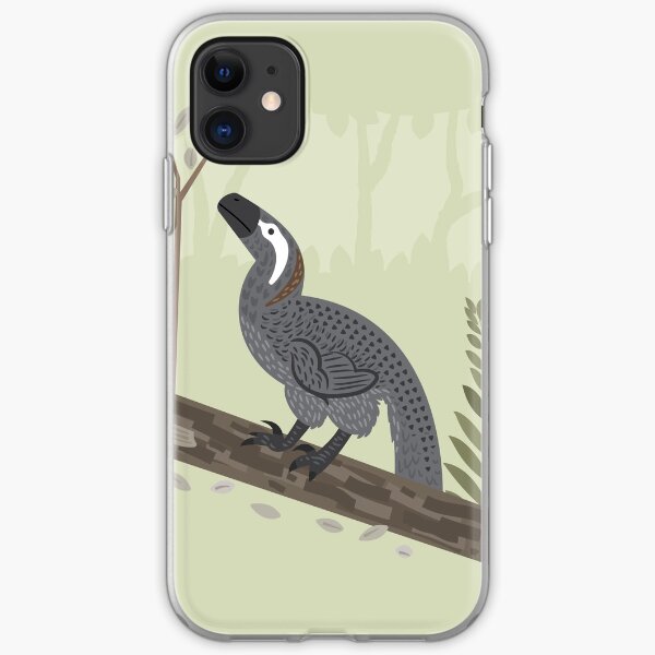 Utahraptor in the Forest iPhone Soft Case