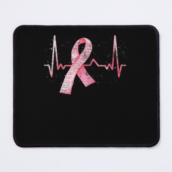Item preview, Pink Ribbon Heartbeat Warrior Women Breast Cancer Awareness designed and sold by RachelCine.