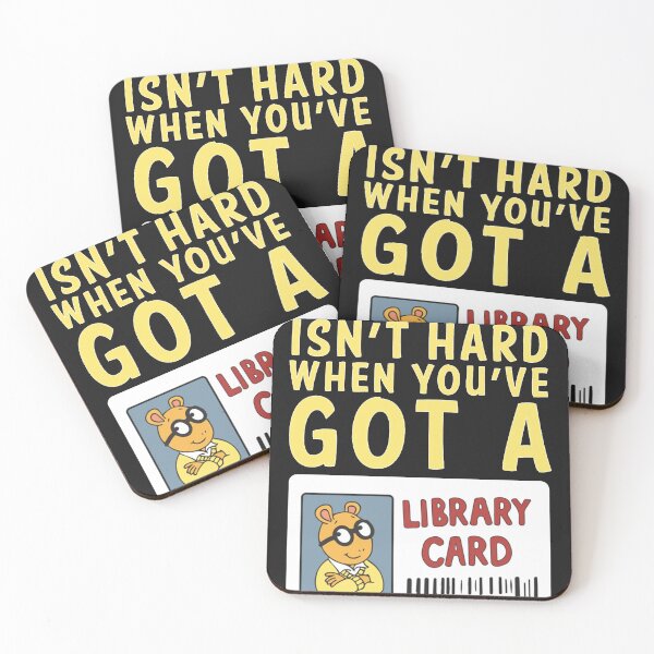 Item preview, Arthur Library Card Classic  designed and sold by Arneyegine.