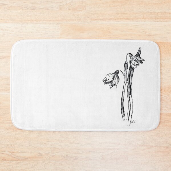 Item preview, Greyscale Snowdrops designed and sold by London-Fields.