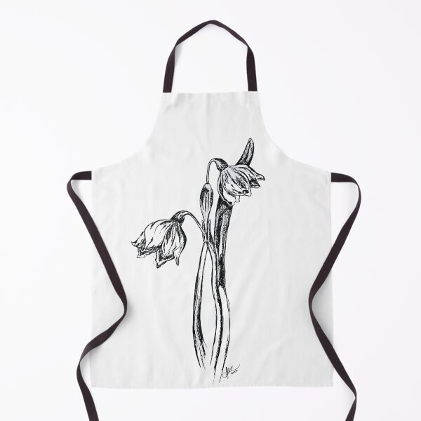 Item preview, Greyscale Snowdrops designed and sold by London-Fields.