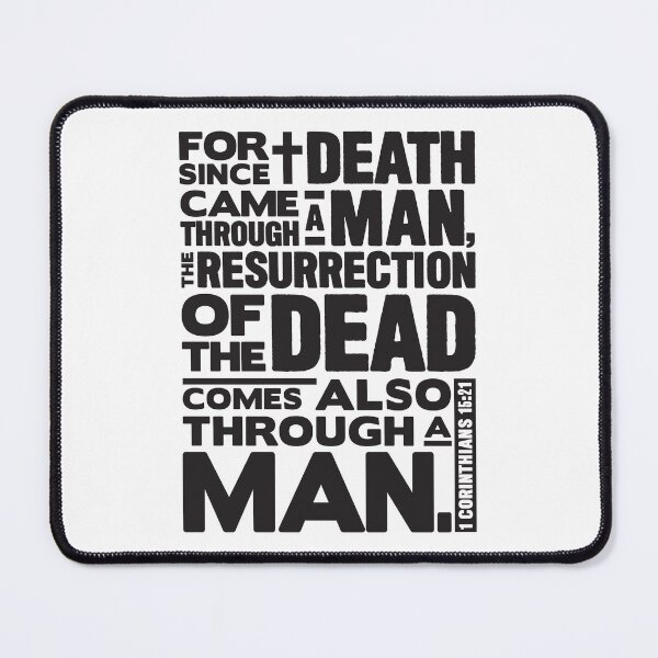Item preview, 1 Corinthians 15:21 Resurrection designed and sold by plushism.
