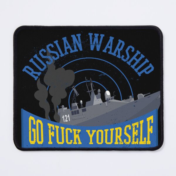 Item preview, Russian Warship Go F Yourself Ukraine Support designed and sold by artado.