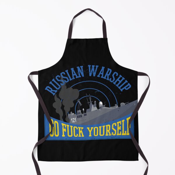 Item preview, Russian Warship Go F Yourself Ukraine Support designed and sold by artado.