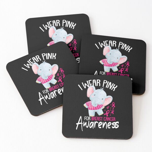 Item preview, I Wear Pink Breast Cancer Awareness Ribbon Warrior Survivor designed and sold by RachelCine.