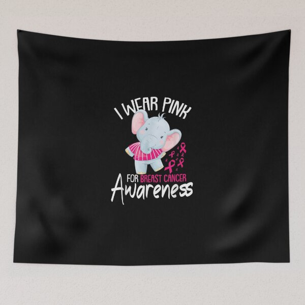 Item preview, I Wear Pink Breast Cancer Awareness Ribbon Warrior Survivor designed and sold by RachelCine.