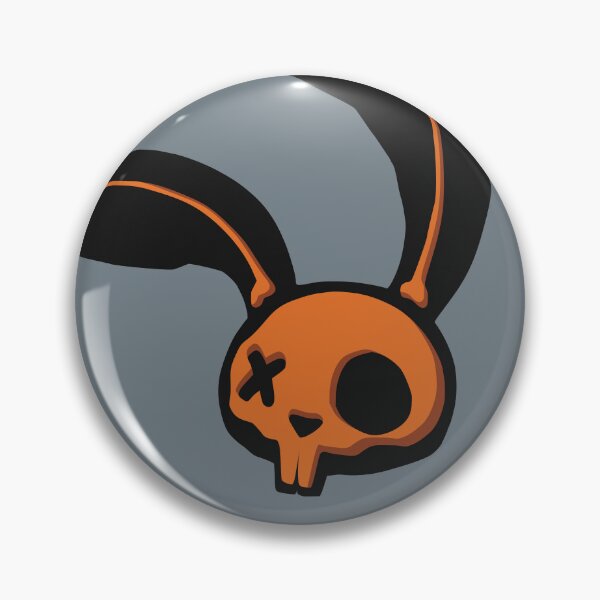 Item preview, Rust Punk Bunny Skull Graphic designed and sold by iscaStudioArt.