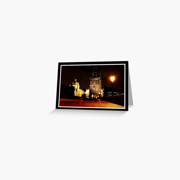 Prague Greeting Card