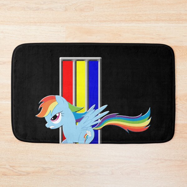 Item preview, Mustang Rainbow Dash (Logo)  designed and sold by KayeNoreen559.
