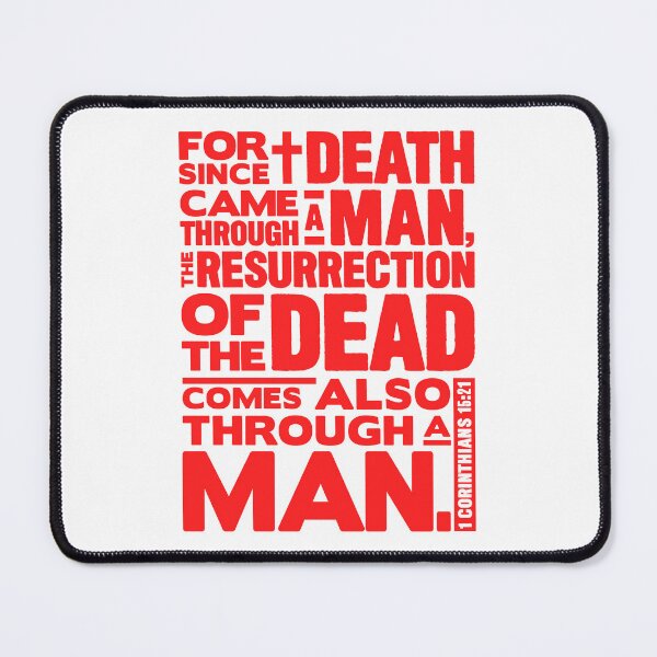Item preview, 1 Corinthians 15:21 Resurrection designed and sold by plushism.