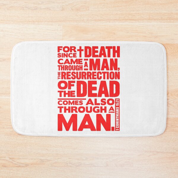 Item preview, 1 Corinthians 15:21 Resurrection designed and sold by plushism.