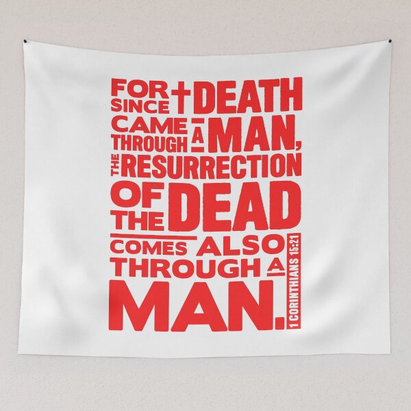 Item preview, 1 Corinthians 15:21 Resurrection designed and sold by plushism.