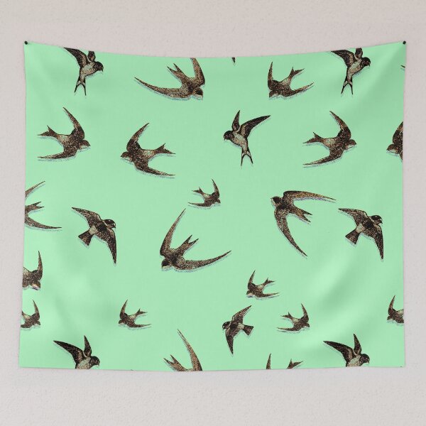 Item preview, Swallows designed and sold by EndlesslyWild.