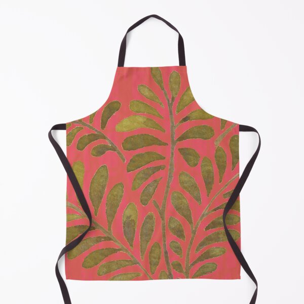 Item preview, Golden Leaves Abstract Pattern designed and sold by gabbygeorgechen.