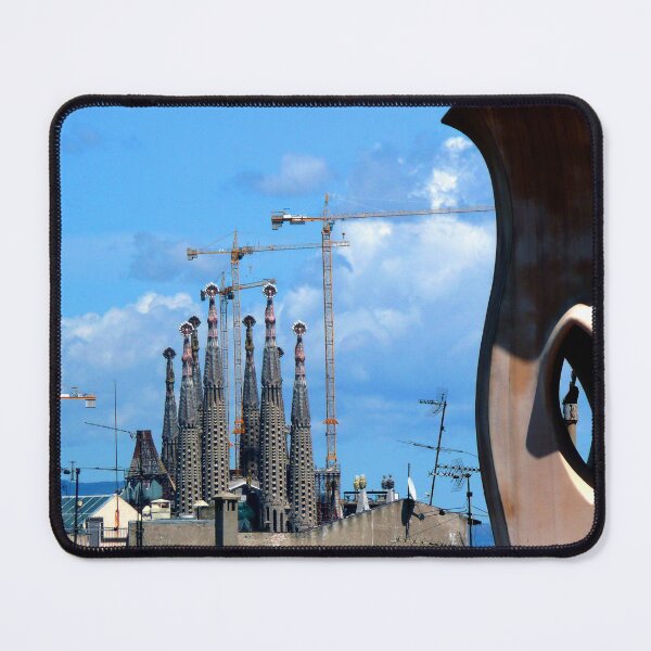 Item preview, Casa Mila Sagrada Familia Barcelona Spain designed and sold by AndyEvansPhotos.