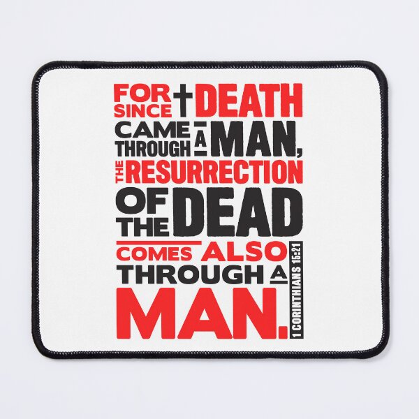 Item preview, 1 Corinthians 15:21 Resurrection designed and sold by plushism.