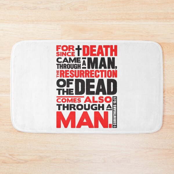 Item preview, 1 Corinthians 15:21 Resurrection designed and sold by plushism.