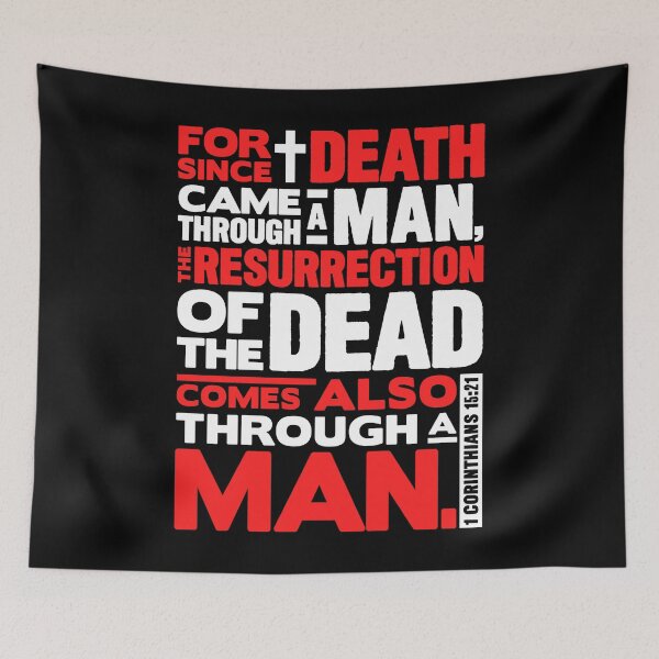 Item preview, 1 Corinthians 15:21 Resurrection designed and sold by plushism.