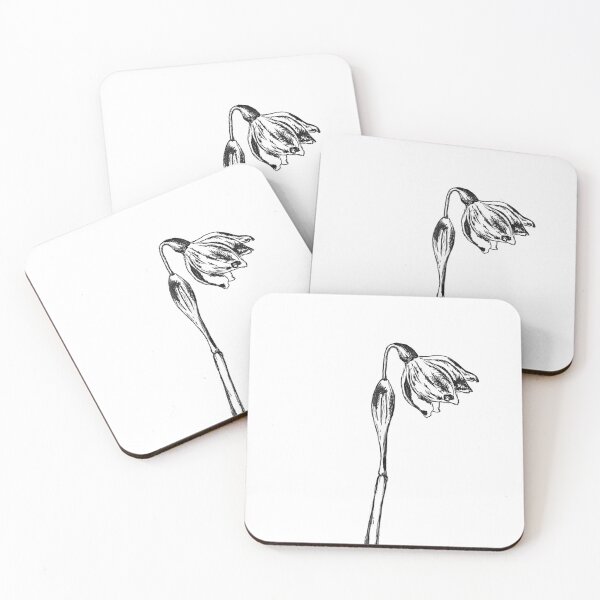 Item preview, Greyscale Snowdrop designed and sold by London-Fields.
