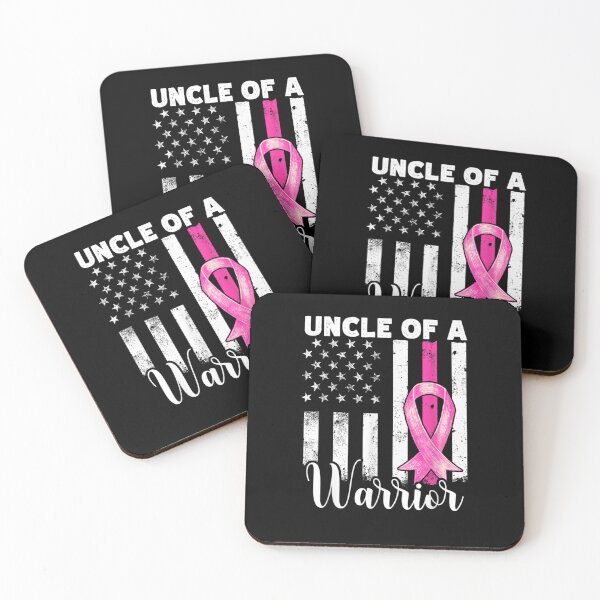 Item preview, Uncle of a Warrior breast cancer awareness stronger designed and sold by RachelCine.