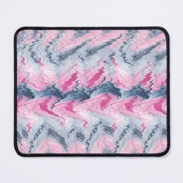 Item preview, pink and gray abstract designed and sold by Zevy-Darling.