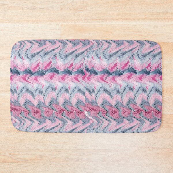 Item preview, pink and gray abstract designed and sold by Zevy-Darling.