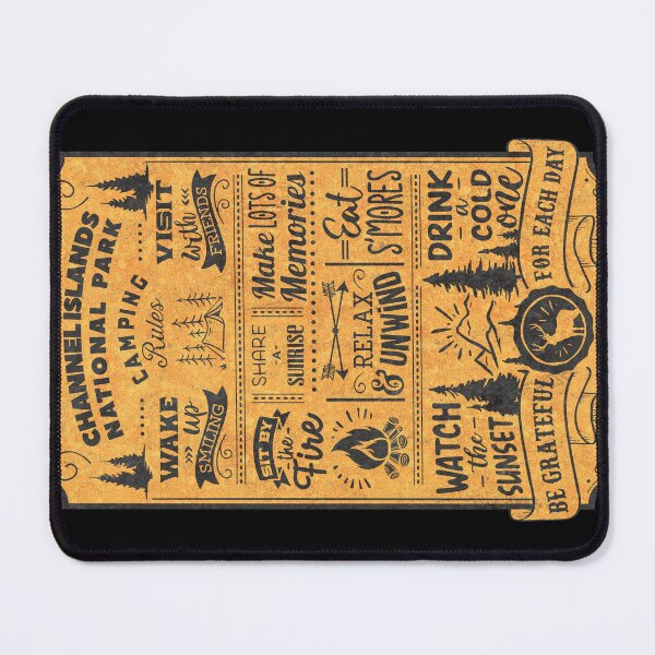Item preview, Channel Islands National Park Camping Rules designed and sold by JordanHolmes.