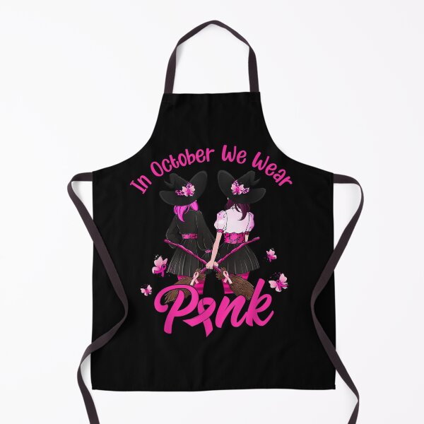 Item preview, Witches In October We Wear Pink Autumn Fall Breast Cancer designed and sold by RachelCine.