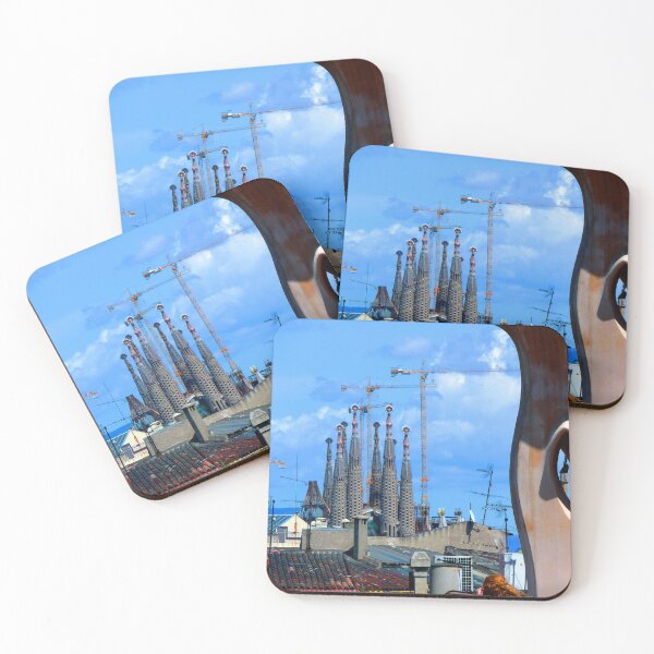 Item preview, Casa Mila Sagrada Familia Barcelona Spain designed and sold by AndyEvansPhotos.