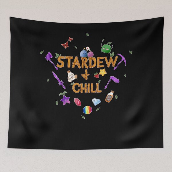 Item preview, Stardew and Chill  designed and sold by MarkABasler.