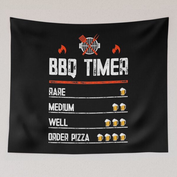 Item preview, BBQ Timer Funny Barbercue Grilling Timer Barbeque Grill Chef  designed and sold by fostebris.