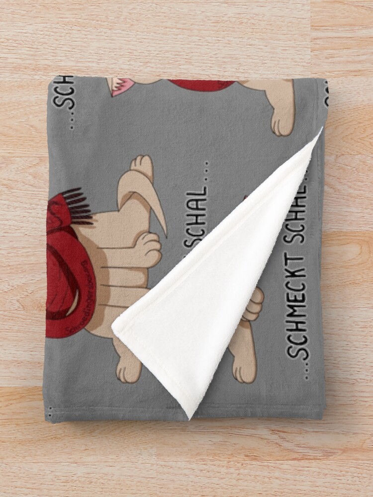 Thumbnail 3 von 6, Fleecedecke, schmeckt Schal designt und verkauft von Boxcats.