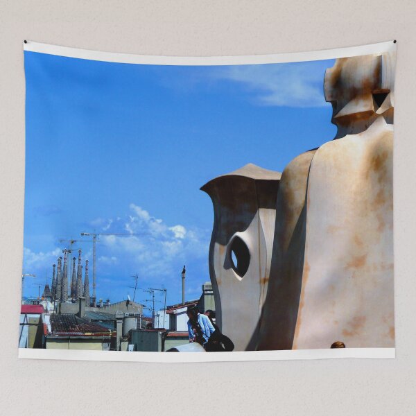 Item preview, Casa Mila Sagrada Familia Barcelona Spain designed and sold by AndyEvansPhotos.