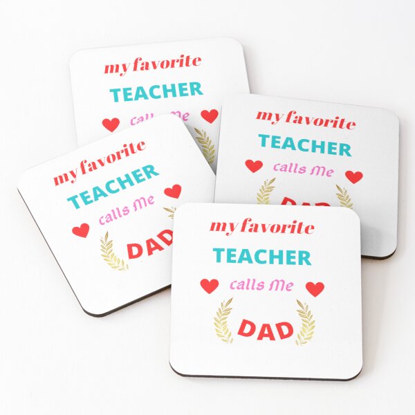 Item preview, to my favorite Teacher calls me dad designed and sold by elyamani.