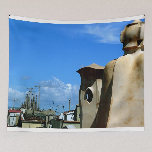Item preview, Casa Mila Sagrada Familia Barcelona Spain designed and sold by AndyEvansPhotos.