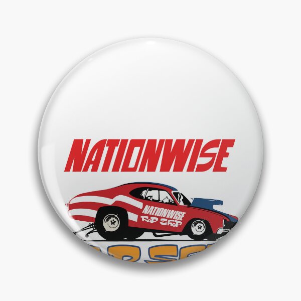 Item preview, Nationwise Rod Shop Speed Shop 1970s Retro designed and sold by PetraDom86.