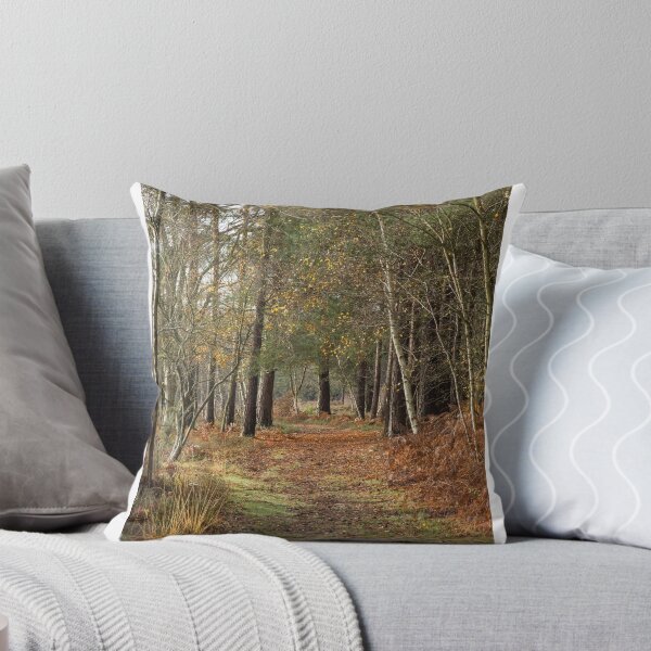 Item preview, Track through the trees in autumn designed and sold by Judi Lion.