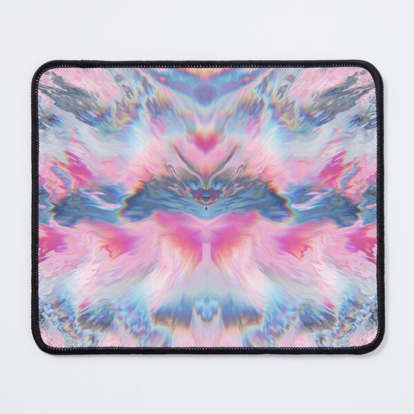 Item preview, pink and gray abstract marble moth designed and sold by Zevy-Darling.