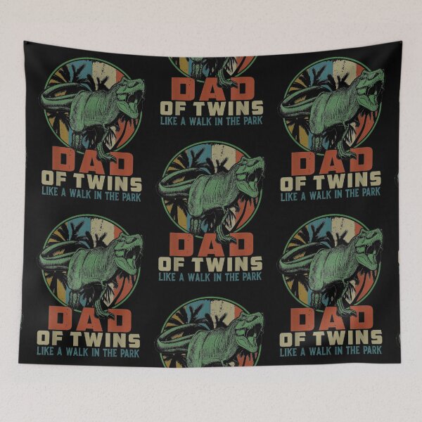 Item preview, Dad of Twins is a Walk in the Park Dinosaurs Papa designed and sold by Conor White.