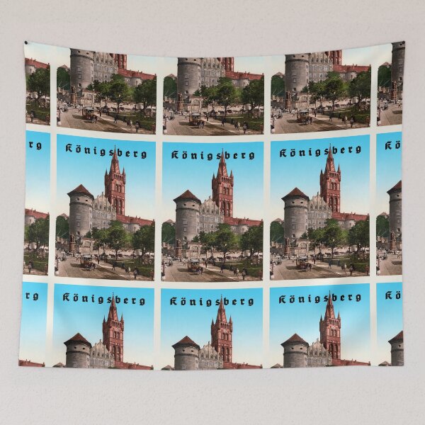 Item preview, Konigsberg/Königsberg, Prussia, Germany, 1894 - Retro vintage travel poster designed and sold by GreekTavern1979.